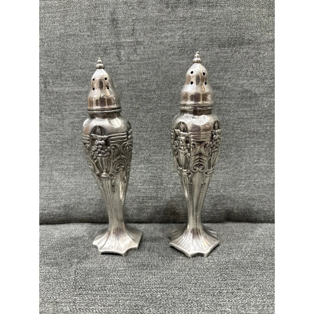 Vintage Salt & Pepper Shaker Harmony House AA+ Classical Filigree By Masco‎